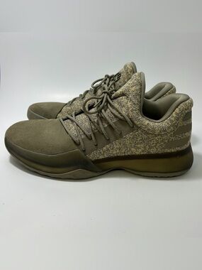 Adidas Men’s 9.5 Harden Vol. 1 NEW TRACE CARGO LINEN KHAKI RUNNING James BW0550